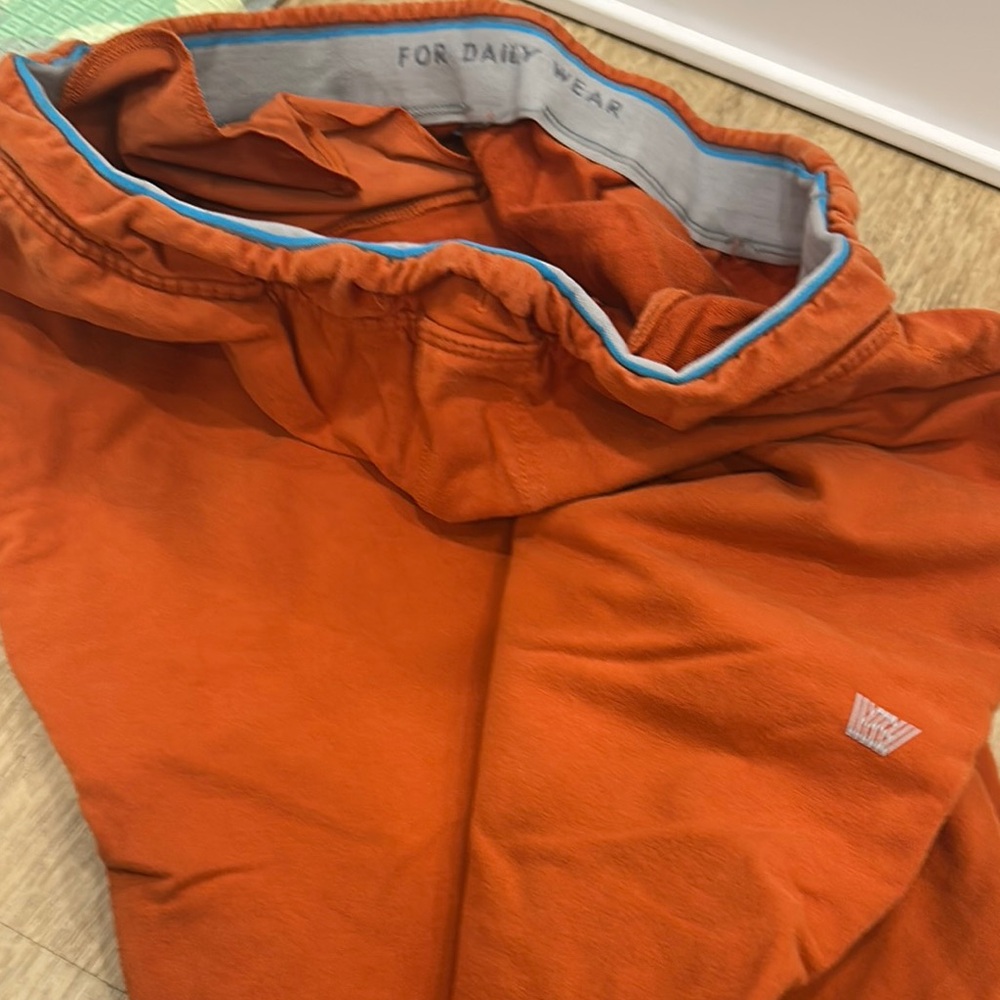 Orange Athletic Sweats Mack Weldon Ace
